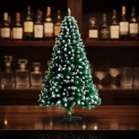 Luxuriöser PVC-Weihnachtsbaum Weihnachtsdekoration 1,8 Meter Großer Künstlicher Weihnachtsbaum Grüner Plastikbaum