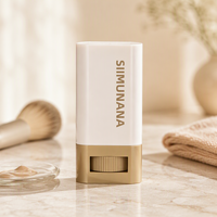Stick de teint hydratant SIIMUNANA, couvrance naturelle, 6 teintes, longue tenue, baume de maquillage solide pour tous les tons de peau