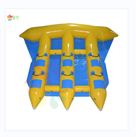 BOYAN prix usine sport nautique gonflable poisson à la mouche poisson volant tube remorquable banane bateau jeu d'eau équipement de mer