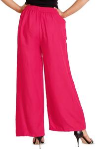 Pantalon Palazzo Formel Léger en Soie/Coton pour Femme, Coupe Ample et Respirante, Plissé sur le Devant, Jambes Larges Personnalisables, Idéal pour le Travail et les Occasions Élégantes - Product Image 4