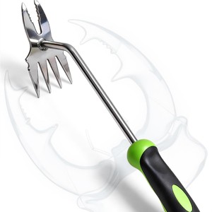 2-in-1 Hand Weeder <b>Puller</b>, Heavy Duty Stainless Steel Gardening <b>Tool</b> PICUS8562 No Bending Required Effortlessly Remove Roots Wit - Product Image 4