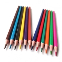 Ensemble de crayons de couleur professionnel de peinture d'art direct d'usine pour 12 couleurs/ensemble étudiants et enfants dessinant des crayons de couleur