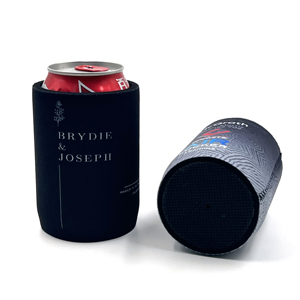 Enfriador de Latas de Neopreno de 5 mm de Grosor con Base Adhesiva Antideslizante, Funda Aislante para Bebidas para Uso en la Playa - Product Image 4