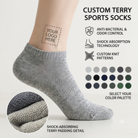 Gym Chaussettes De Luxe Qualité Mode Coton Hommes Crew Chaussettes Broderie Logo Imprimer Gym Chaussettes Personnalisées