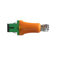 FTTH CATV-Mini receptor de fibra óptica pasivo macho y hembra, con filtro