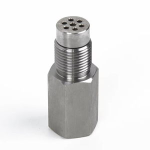 ตัวเว้นระยะเซ็นเซอร์ O2 ทำจากเหล็กกล้าไร้สนิม ผลิตด้วยเครื่อง CNC เกลียว M18x1.5 สำหรับแก้ไขปัญหาตัวเร่งปฏิกิริยา - Product Image 2