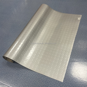 Rouleaux de revêtements de sol intérieurs en <span class=keywords><strong>vinyle</strong></span> PVC antidérapants et imperméables, à surface gaufrée et lisse, motif monnaie, pour atelier - Vente en gros - Product Image 4