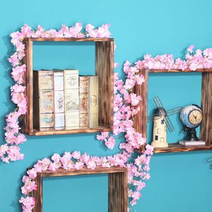 Guirlande de fleurs artificielles de cerisier suspendue pour la décoration de mariage, de maison, de jardin et de fête - Product Image 4
