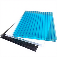 Plaque alvéolaire en polycarbonate de 4 mm, 6 mm, 8 mm, 10 mm, 12 mm, 14 mm, 16 mm
