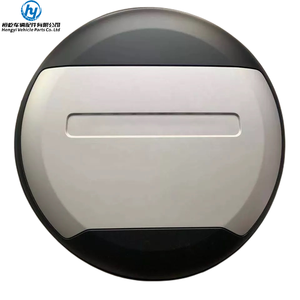 Cubierta de Rueda de Repuesto Trasera Deportiva HENGYI de Alta Calidad, Fabricada en ABS, Tamaño <span class=keywords><strong>86</strong></span>*<span class=keywords><strong>86</strong></span>*13 para <span class=keywords><strong>Defender</strong></span> 110/90 1993 - Product Image 1