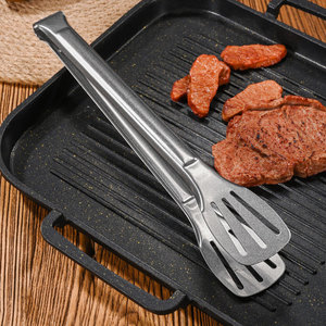 ที่คีบอาหารสเตนเลสสตีลลายช้างแบบย้อนยุค ทนความร้อน ใช้สำหรับย่างสเต็ก อุปกรณ์ครัว - Product Image 2