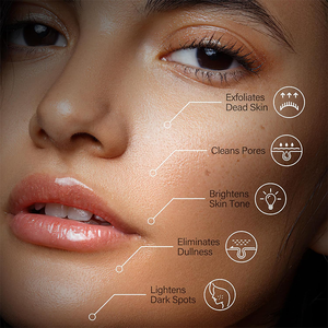 <span class=keywords><strong>Gommage</strong></span> Visage Antioxydant au Curcuma et à la Vitamine C – Réduit les Taches Brunes et l'Acné, Exfolie Doucement, Améliore la Texture de la <span class=keywords><strong>Peau</strong></span> - Product Image 5