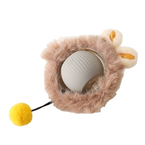 New Design Rechargeable Smart Plush Rabbit Pet Toy for Cats Indoor Interactive <b>Dog</b> <b>Ball</b> Toy With Tail Interactive Toy <b>Ball</b> - Product Image 5