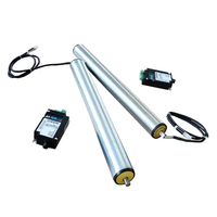 Rouleau de convoyeur de moteur de tambour électrique de cc 24V 48v 50W 500mm 800mm avec le contrôleur pour des machines de rayon X