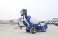 Camion malaxeur à béton autochargeur, pas besoin de chargeur supplémentaire pour les travaux de construction en béton