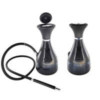 Nouvelle Chicha Électronique Fumeuse Appareil Électrique Rechargeable Smart LED Chicha Électronique