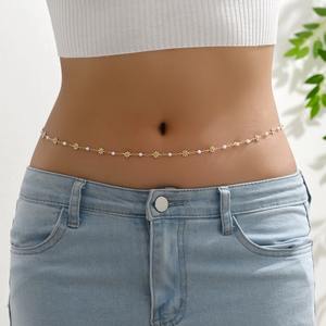Cadenas de Cintura de Moda, Joyería Corporal, Cadena de Vientre Sexy para el Verano, para Mujer, Cuentas Creativas, Cadena Corporal para la <span class=keywords><strong>Playa</strong></span> - Product Image 2