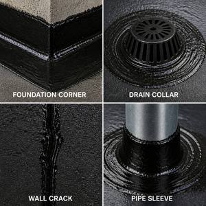 Pintura Impermeabilizante de Asfalto de Caucho Autoadhesiva, No Solidificada, para Base de Inodoros, Bajo VOC, Inodora, para Construcción, Venta al por Mayor - Product Image 4