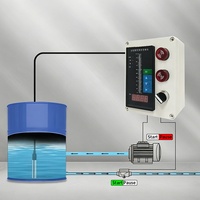 JuKang Tauchfähiger Füllstandsalarm mit Display für Stauseen, Flüsse, Grundwasser, Feuerlöschbecken und Industriewassertanks