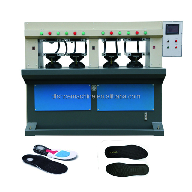 DAFENG Slipper Shoe Insole Making Machine Hydraulic 4 6 Station EVA Insole Cold Press Moulding Machine Motor High-Accuracy