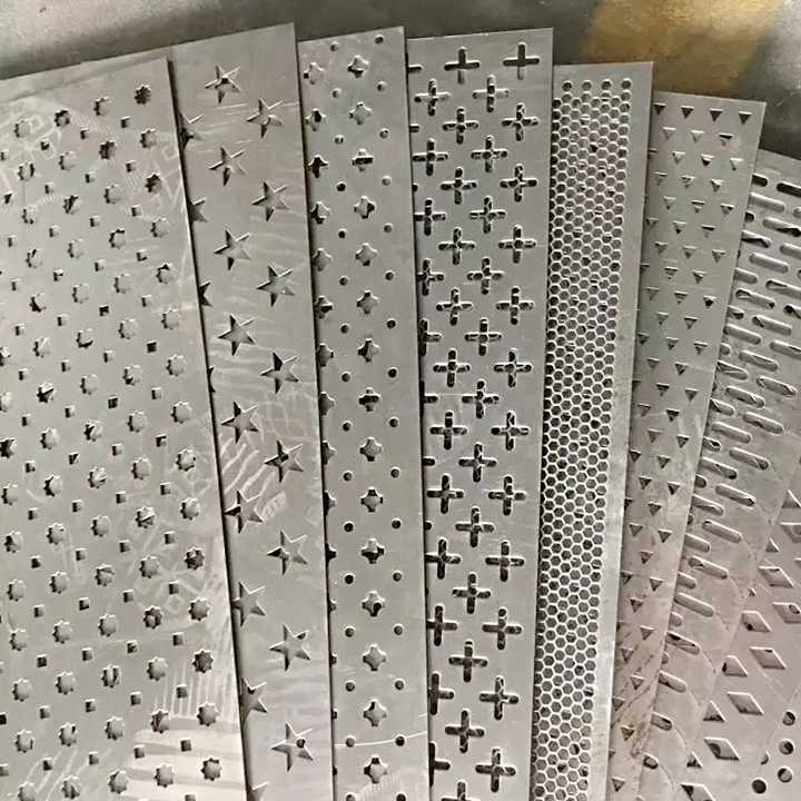 Louver Panels Customized Perforated Custom Punching Metal Sheet