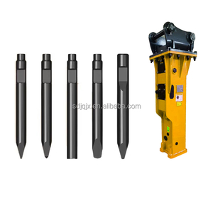 Hydraulische sloophamer met tandwielkast, motor en aandrijving voor graafmachine/kniklader/graafmachine met laadschop - Product Image 2