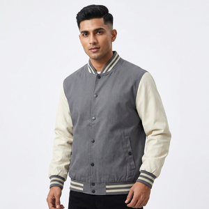 2025 New Arrival <b>Men's</b> Varsity Jacket High Quality Casual Wear Comfortable Fashion and Design <b>Men's</b> Varsity Jacket For <b>Men</b> - Product Image 1