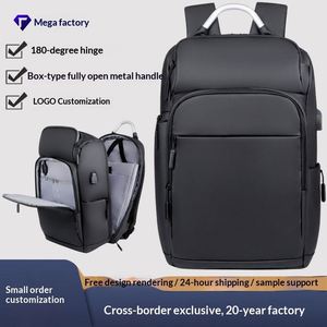 Mochila para Portátil de Alta Calidad, Impermeable, con Apertura Completa, Carga USB, para Viajes de Negocios, para Hombre, con Logotipo Personalizado - Product Image 5