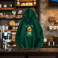 Sweat à capuche pour homme personnalisé, style urbain hivernal, confortable, tricoté épais, 100% polyester, écologique, respirant, coupe ample, avec poches
