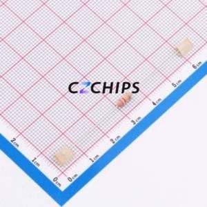 Résistance traversante MO1/2WS-220K 5%-ST52, D2.7xL6.2mm, film d'oxyde métallique, 220 kOhm, 5%, 300 V - Product Image 1