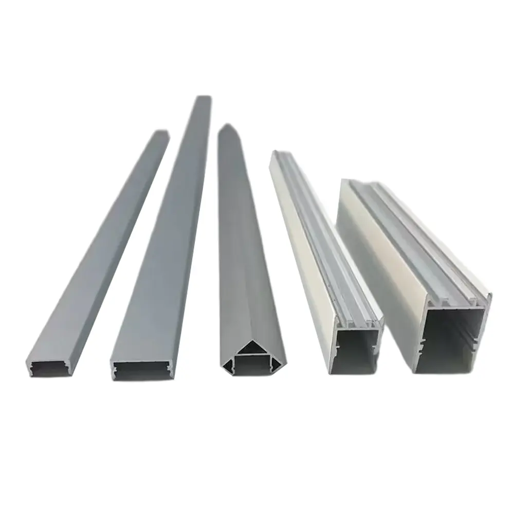 Led Strip Extrusion Profile Channel Light Diffuser Corner Extrusion U Channel Led Aluminium Profile For Led