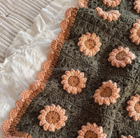 Ins vente chaude 100% Crochet à la main coton et acrylique coloré bébé couverture Amigurumi canapé literie housses de coussin