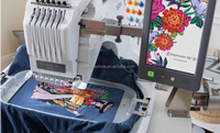 Machine à broder industrielle Brother PR680W à tête unique et 6 aiguilles pour casquettes, sacs fourre-tout, manches – Prix