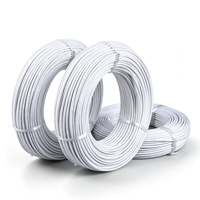 Câble conducteur en cuivre étamé tressé en silicone isolé au mica résistant aux hautes températures AGRP, options de longueur 1m/10m/100m