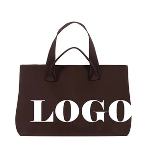 Borsa Tote in Maglia Ecologica Personalizzabile di Grande Capacità per Donne, Ideale per Shopping, Regali e Viaggi, Riutilizzabile con Logo Personalizzato - Product Image 6