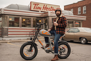 Vélo Électrique Hybride Rétro EMTB 48V pour Route, Tout-Terrain et Montagne, Modèle EG-B500, avec Pneus Larges, Moteur Brushless 500W et Batterie Lithium – Expédition depuis l'Entrepôt Américain - Product Image 4