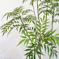 Plante verte artificielle, grande plante en pot, décoration intérieure douce, arbre artificiel sur pied pour salon, ornements végétaux