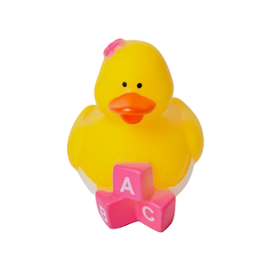 Unique Custom Rubberduck Baby Bath Toys Pattern Designs Bathtub Fun for Kids and Toddlers Bulk Mini Small Plastic logo Vinyl - Product Image 5