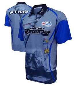 Hot New Design Custom Sublimated Racing Polo Team Sports Racing Shirt - Product Image 4