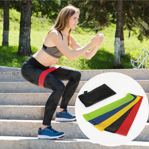 Banda de resistencia para yoga, círculo elástico para levantar glúteos, fitness, moldeamiento corporal, banda de ejercicio unisex - Product Image 2