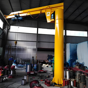 מנוף זרוע מסוג תורן עם אישור CE, מנוף זרוע 1.5 טון, 3.5 מטר, סיבוב 360 מעלות לעבודות פריקה יעילות במחסן - Product Image 3