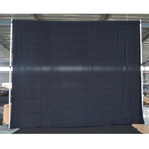 Quick install modular telescopic <b>backdrop</b> <b>stand</b> event stage adjustable pipe and drape - Product Image 3