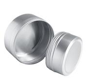 10ml 15ml 25ml 30ml 50 ml 60ml 80ml 100ml pot en aluminium 50g récipient de pommade 50 ml étain en aluminium plat