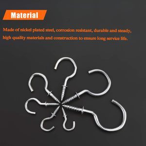 Gancho de Acero al Carbono con Ojo para Tornillos Autorroscantes, 120 Piezas, Uso General en la Industria - Product Image 3