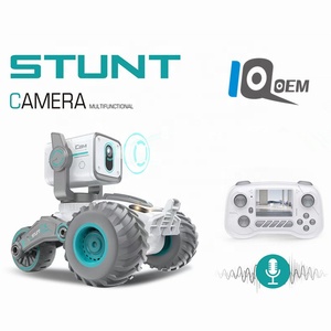 Iqoem 2.4G WIFI 1080P HD cuộc trò chuyện <span class=keywords><strong>Video</strong></span> Xe RC Pet <span class=keywords><strong>Robot</strong></span> giám sát máy ảnh xe leo núi diễn viên đóng thế điều khiển từ xa Xe đồ chơi - Product Image 1