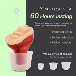 Fabricant d'amplificateurs auditifs en gros avec certification CE, vente chaude, mini-amplificateurs auditifs CIC OTC de qualité, invisibles et économiques pour les seniors - Product Image 5