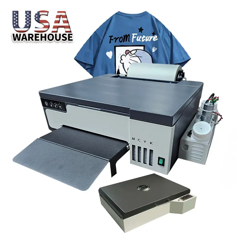 DTF-Drucker xp600 Pet-Film-DTF-Drucker A3 A4 digital DTG T-Shirt Textildruckmaschine XP600 DTF-Drucker