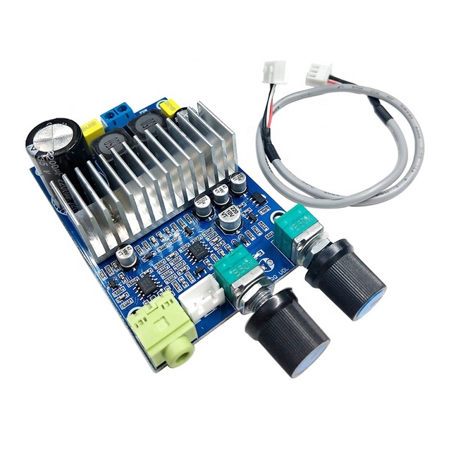 100W TPA3116D2 Class D Amplifier Board 12V-24V DC Power High Power Subwoofer & Stereo Audio Amp Module | Bass Boost for Home DIY