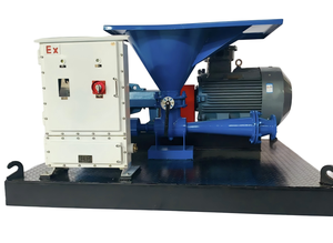 Nouveau Mélangeur de Boue de Forage Pétrolier Original avec Moteur et Trémie de Mélange pour le Contrôle des Sols, Livraison Gratuite - Product Image 2