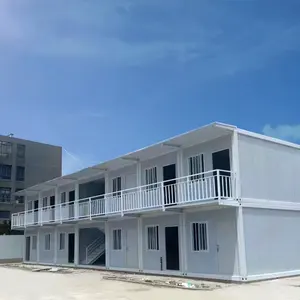 Baofeng casa contenedor de una sola capa 2 dormitorios planos de planta casa contenedor apartamentos Brasil para la venta